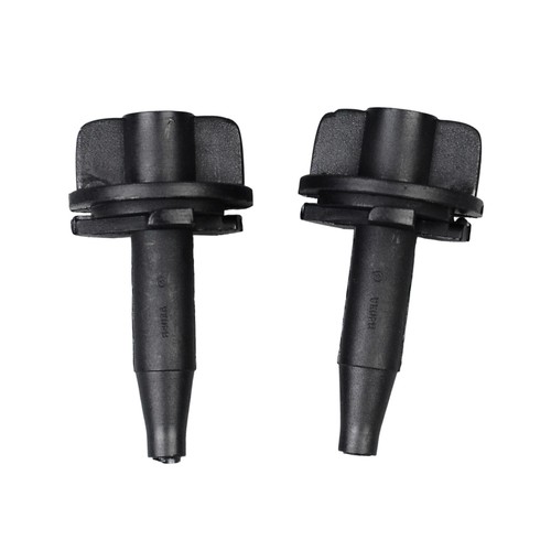 2pcs upper radiator - upper, retainers