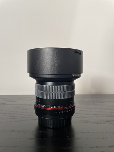 Samyang 14mm canon - canon, ef