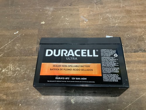 Duracell dura12 8f2 12v 8ah - 12v,