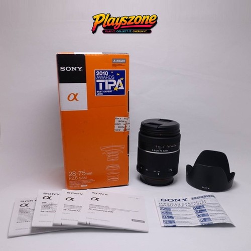 Sony 75mm sam - f2.8,