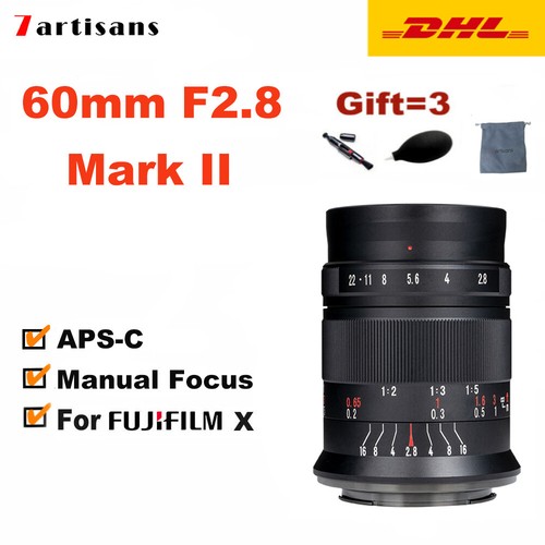 7artisans 60mm mark ii v2 - 7artisans, f2.8